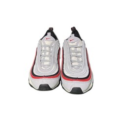 Nike Air Max 97 Wolf Grey University Red 921522-020 Kids GS Size 4.5Y Sneaker