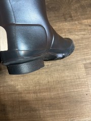 Hunter Kids Original Nebula Rain Boots Girls Purple Iridescent Galoshes Wellies
