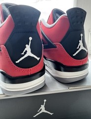 Air Jordan 4 Retro GS Toro Bravo Fire Red FQ8213-600 Size 6Y 2026 Brand New
