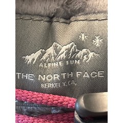 The North Face Alpenglow IV Winter Boots Kids 3 Gray Pink Waterproof Insulated