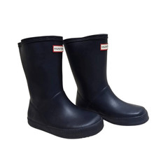 Hunter Kids First Classic Rain Boots Navy Blue Waterproof Toddler 11B 12G UK 10