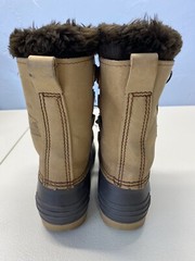 Sorel Badger Size 6 Winter Snow Boots Duck Leather Nice!!