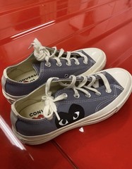 CdG PLAY x Converse youth Chuck Taylor All Star Peek-A-Boo Low-Top Sneakers