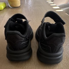 adidas X_PLR Kids Black Hook & Loop Low Top Sneaker US 5.5 EU 21 UK 5K