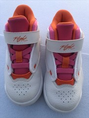 Jordan Flight Toddler White Pink Orange Sneakers DV0490-168 size 9C
