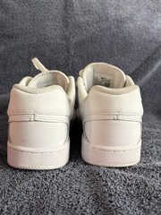 Nike Son Of Force Unisex Kids 7Y (EU 40) White Leather Low Top Sneakers