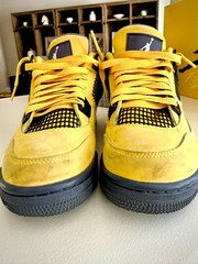 Nike Air Jordan 4 Retro Flight Lightning (GS) 5Y 408452 700