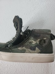 BILLY Classic WDR Camouflage Zip Around High Top Sneakers Sz Kids 12W F15