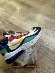 Size 7Y (GS) – Nike Air Max 270 React Low Bauhaus – Multicolor