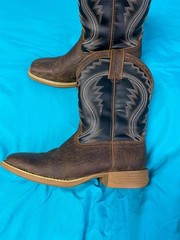 Durango Lil Rebel Pro Big Kids’ 5M Acorn Black Onyx Western Boot Cowboy
