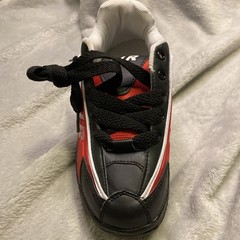 Air Wave Size 1 Wheel Roller Shoes, Black and Red, New In Box