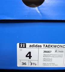 Adidas Taekwondo Size 4 Youth