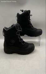 Columbia Unisex Bugaboot Plus III Omni-Heat Black Waterproof Snow Boots Size 5