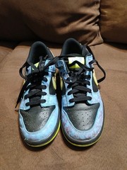 Nike Dunk SE Low Lets Dance Youth Size 4.5Y DV1694-900 Acid Wash Baltic Volt