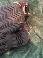 No Brand Waterproof Snow boots size 1 Youth Or Children’s Purple Excellent