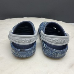 Crocs Classic Clogs Kids 5 Toddler Star Wars Graphic Slip On Shoes Blue