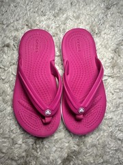 Kids‘ Crocband™ Hot Pink Sandals Crocs Iconic Comfort Toddler Size C9 Size 9
