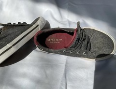 Sperry child Size 10 Chambray Topsider