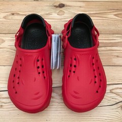 Crocs Echo Clog Red & Black Select-a-Size