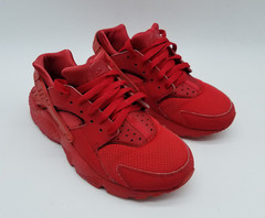 Nike Air Huarache Run (GS) Youths Size 6Y Womens Sz 7.5 Running Shoes Triple Red