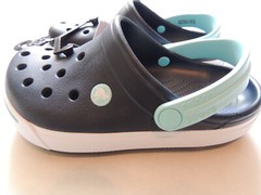 Brand New Crocs Crocband II Kids- 11990-4GT– color Navy/Ice Blue.