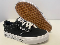 Youth Sz 1 Converse Atwood Printed Fox Off The Wall Black 739438