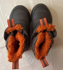 L.L. Bean Toddlers Primaloft Ultralight Winter Boots Lined Outdoor in Gray Sz 7T
