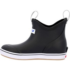 XTRATUF BLACK ANKLE DECK