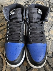 Nike Air Jordan 1 Retro High Game Royal Toe 575441-041 Youth GS Size 6Y