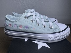 Converse Kids Chuck Taylor All Star Floral Low Sneakers 11 Youth A11776F