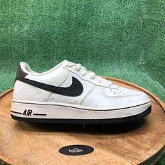 Nike Air Force 1 Premium GS Pure Platinum Black White Snake 748981-002 Size 7Y