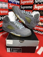 Jordan 5 Retro Wolf Grey (2011) (GS) 440888-005 size 5.5y
