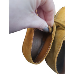 Crewcuts by J. CREW MacAlister camel cognac suede brown boots kids sz 12 $98