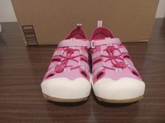 Keen Knotch Creek Closed Toed Hiking Sandals Waterproof Pink Kids Size 6