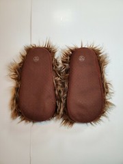 Star Wars Chewbacca Wookie Slippers Size XL 11/12 Youth Brown Furry