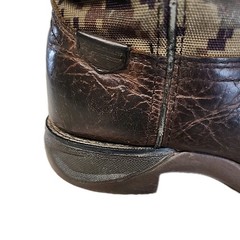 Lil‘ Rebel™ by Durango® Big Kid’s Western Boots – Brown/Green Digi Camo Size 4