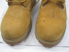 12709 Timberland 6 Inch Premium Boot tan Leather YOUTH SIZE 3