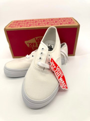 VANS AUTHENTIC Classic Athletic Sneakers Youth Sz 3 Rubber Outsole Canvas Upper