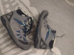 Merrell Capra Mid Lace Up Waterproof Big Kids Hiking Boots Sz 2.5 M Excellent