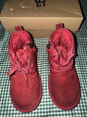 Size 9c – Ugg Neumel II Chukka Red Toddler Boots