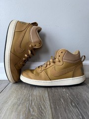 Size 5.5 (GS) – Nike Court Borough Mid Wheat