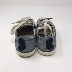 Zara Disney Sneakers Mickey Mouse Logo EUR 31 Blue Shoes Denim Kids Collab