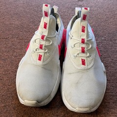A+ gym Nike Ashin Modern White Hyper Pink Kids Running Shoes AO2129-100 Size 7Y