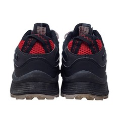 Merrell Hiking Shoe 6M Big Kid Moab Speed Low Black Red Waterproof Trail Sneaker