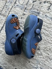 Crocs Scooby-Doo Blue Brown Clog Casual Unisex Toodler Shoes Size 6/7