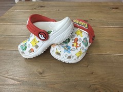 Crocs Fun Lab Pokemon Classic Unisex Kids Clogs Multicolor Size 5