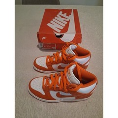 Nike Dunk High PS Syracuse Orange Blaze White DD2314-100 Size 3Y Kids Preschool