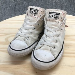 Converse All Star Sneaker Youth 3 White Galaxy Dust Lace Up Low Casual Comfort