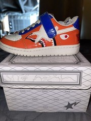 Kids Bape Ape Sneaker Size 19 / Us Size 13