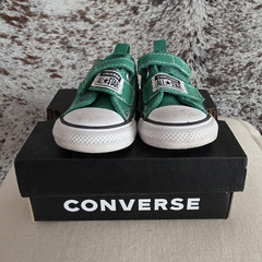 Converse Chuck Taylor All Star 2V Ox Hook & Loop Low Top Canvas US 4 Green